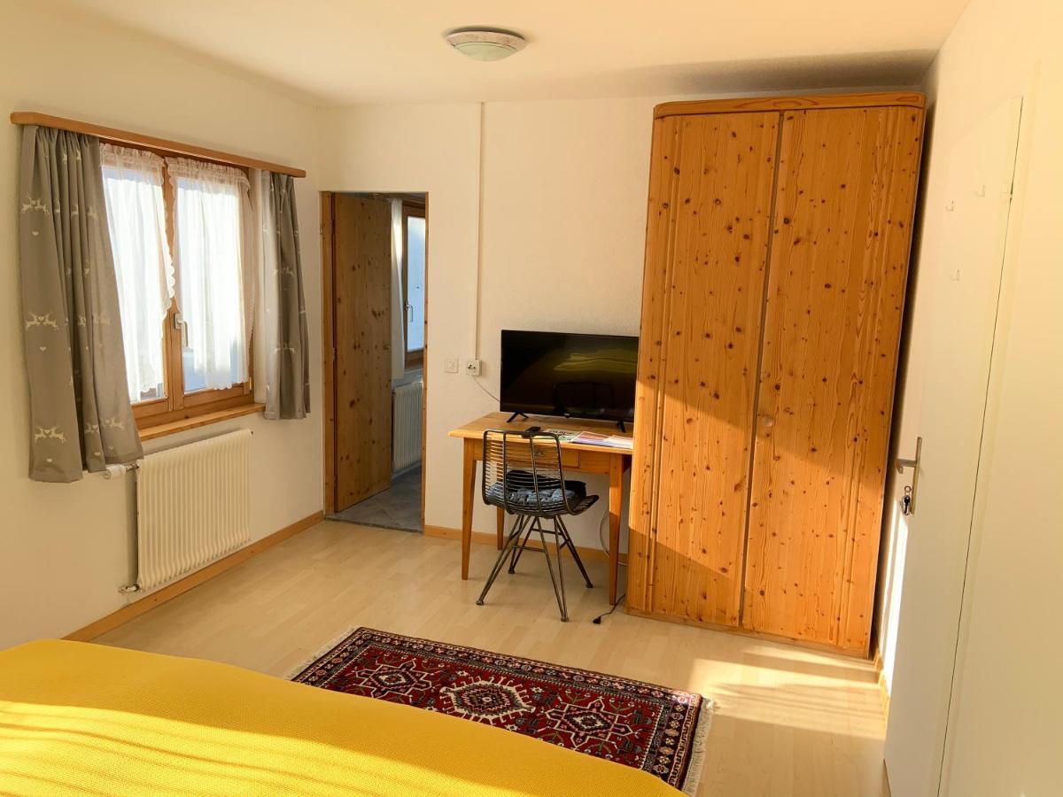 Waldheim Pension Laax Buitenkant foto