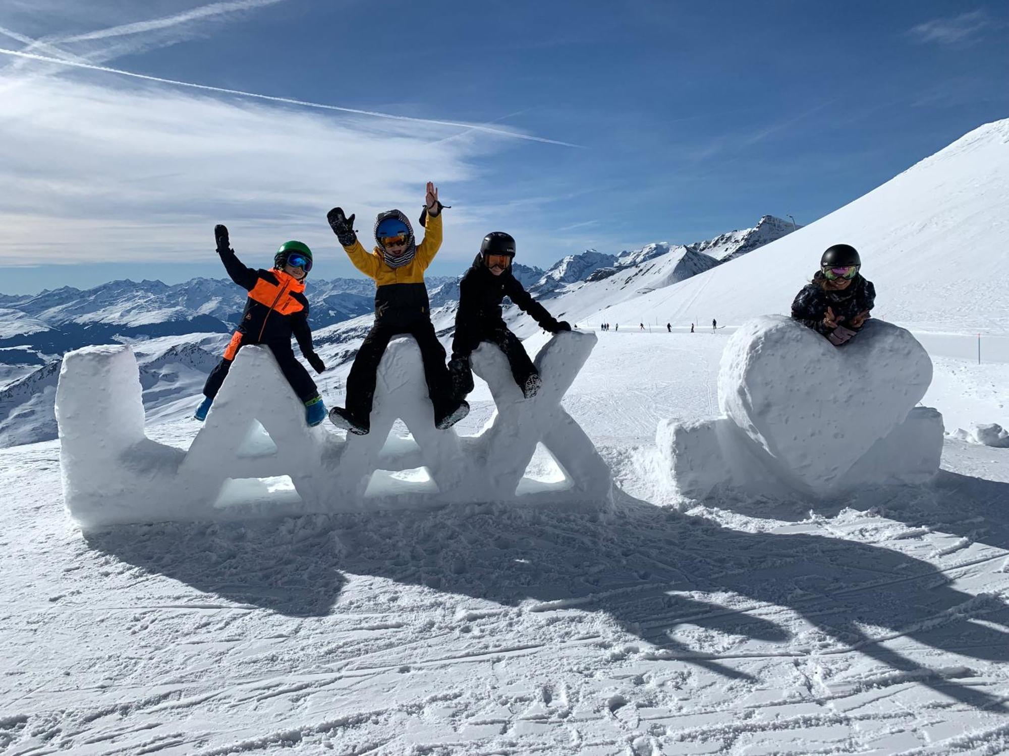 Waldheim Pension Laax Buitenkant foto
