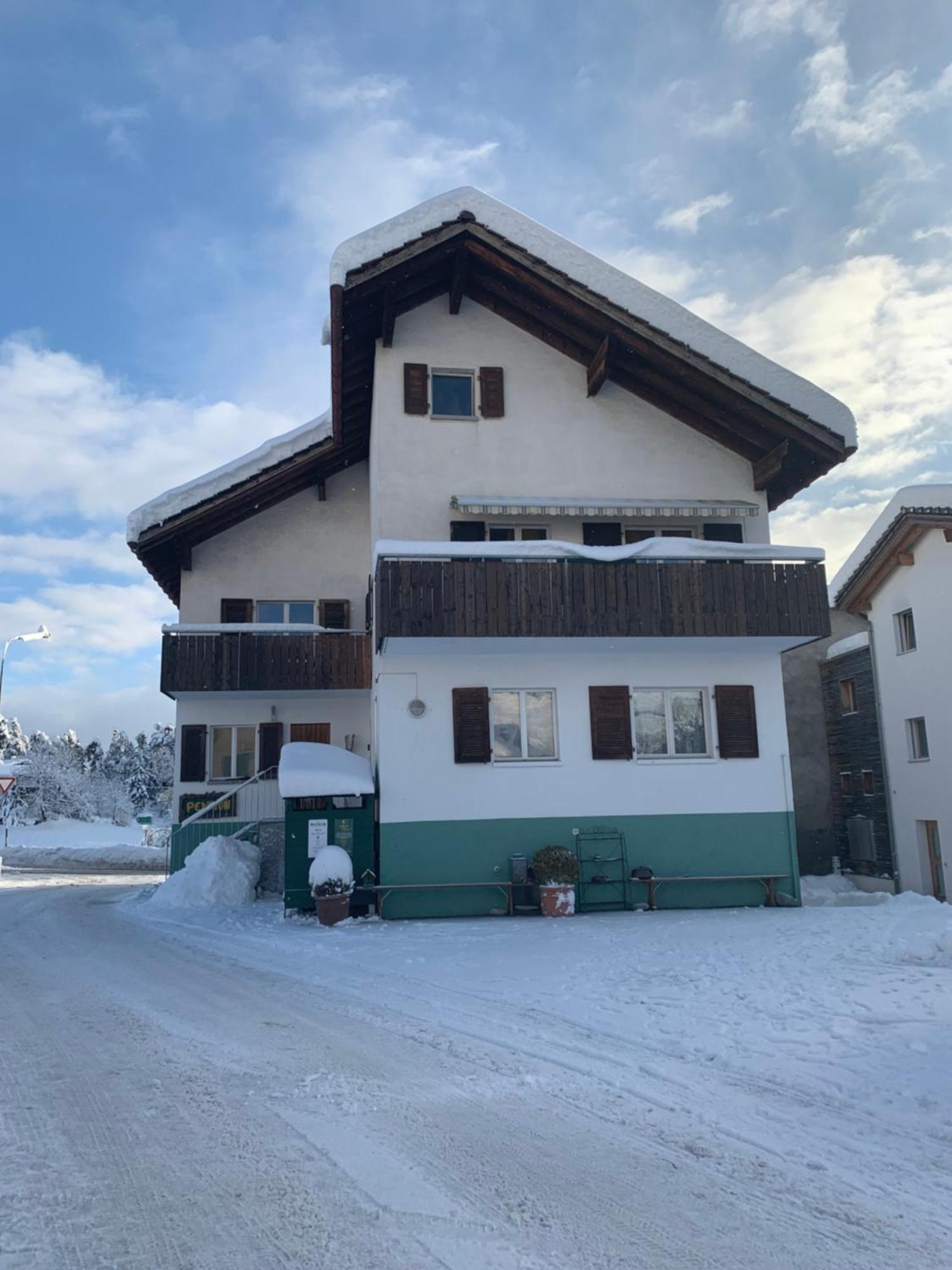 Waldheim Pension Laax Buitenkant foto