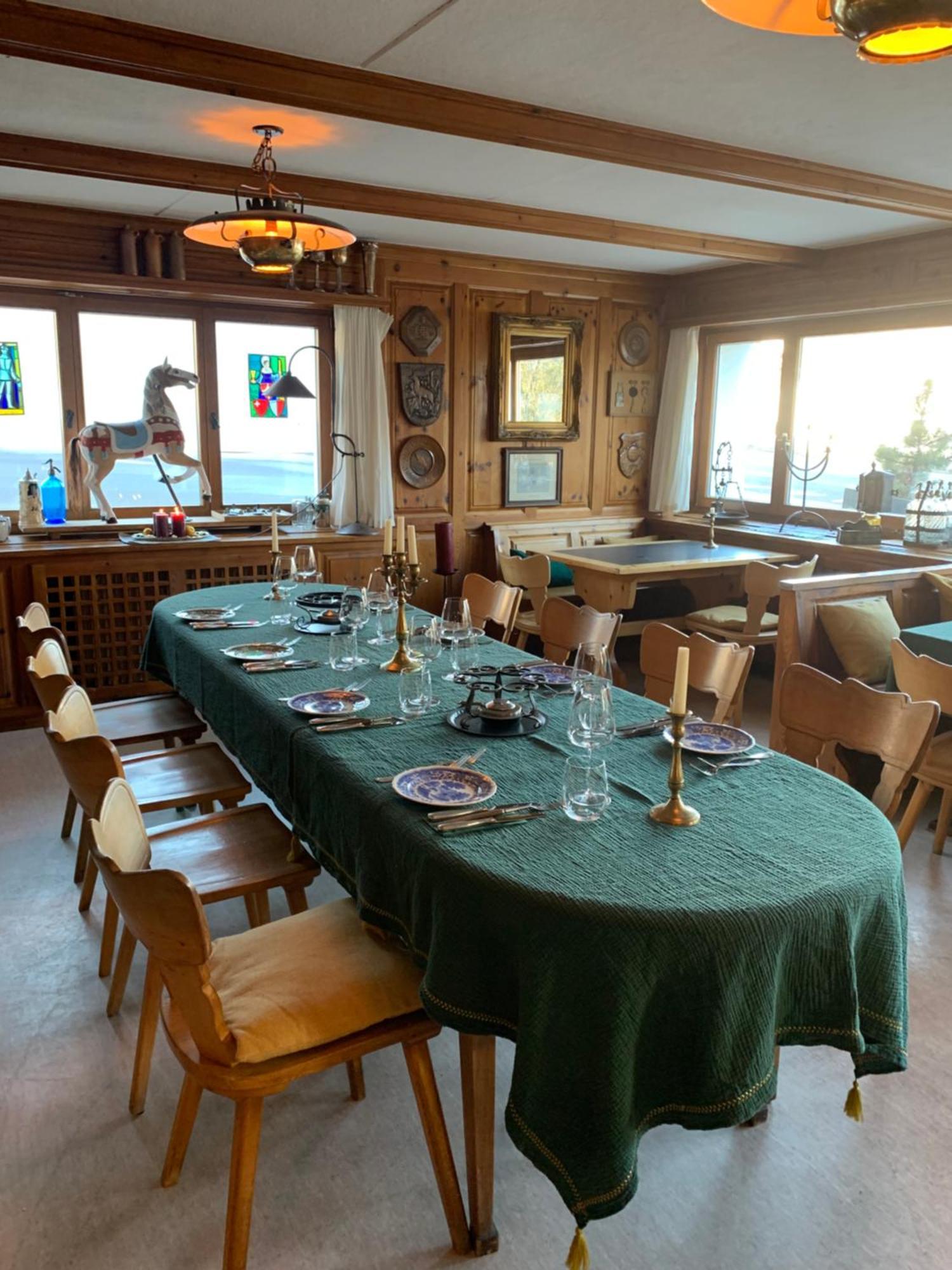 Waldheim Pension Laax Buitenkant foto